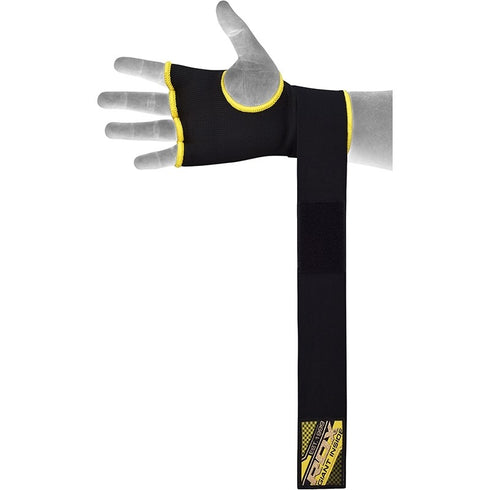 RDX 75CM GEL INNER GLOVES WITH WRIST STRAP/Blk-3